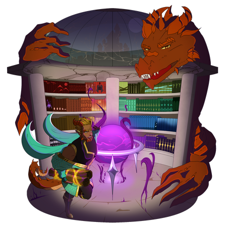 Celicus, Guardian of the Library